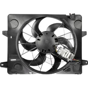 Dorman 620-120 Engine Cooling Fan Assembly Compatible with Select Ford / Lincoln / Mercury Models , Black