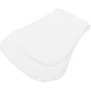 Adults Cloth Diaper, 4‑Layer Reusable Washable Nappy Diaper Soft Absorbent Inserts Pad for Incontinence Elderly(White)