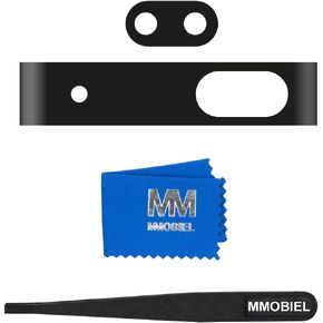 MMOBIEL Back Rear Camera Glass Lens Replacement Compatible with Google Pixel 6a - 2022 - Incl. Double Sided Adhesive, Tweezer and Cloth