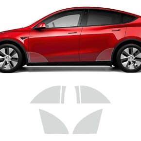 FDAIUN for Tesla Model Y 2020-2023 PPF Precut Gloss Clear 8.5mil TPU طلاء السيارات طبقة واقية ذاتية الشفاء HD فيلم حامي الخدش الملحقات الخارجية