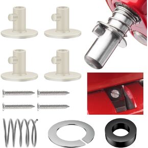 Updated Quick Install Spring and Washer & Ever-dime Accessories & Stand Mixer Attachment Holders Kit for KitchenAid Mixers, Protect and Increase the life of Mixer
