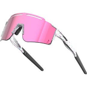 ATTCL Luxury Cycling Sunglasses for Men Women Sports Glasses,UV 400 Protection for Cycling, Skiing, Driving