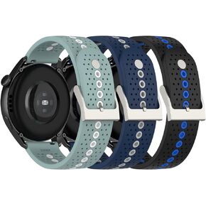 أربطة سيليكون BabyValley مقاس 22 مم متوافقة مع Suunto Vertical/ 9 Peak/ 9 Peak Pro/ 5 Peak، سوار بديل لحزام المعصم لـ Suunto 5 Peak