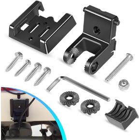 7400931 MHX XNT Transducer Bracket, Transducer Mounting Plate for XHS model transducers, Transom Mounting Hardware Kit for XNT 9 20, XNT 9 20 T, XNT 9 QB 90 T, XNT 9 QB 90, XNT 9 SI 180 T (Black)