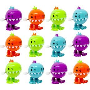 Dinosaur Wind Up Toys for Kids 12 Dinosaur Toys - Dinosaur Party Favors Dinosaur Birthday Party Dino Party Favors Dinosaur Goodie Bag Stuffers Dino Party Supplies - Novelty Toys Prizes Birthday Gifts