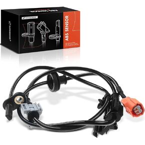 A-Premium Front Right ABS Wheel Speed Sensor - Compatible with Honda Models - Ridgeline 2006-2014, 3.5L - Front Passenger Side, Replaces 57450-SJC-A01, 57450SJCA01