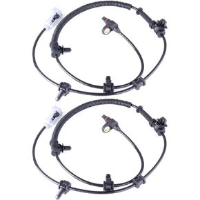 OCPTY ABS Sensor, ABS Wheel Speed Sensor Front Side Compatible for Jeep Grand Cherokee 2005 2006 2007 2008 2009 2010 56044144AA 56044144AB 56044144AC 56044144AD Pack of 2