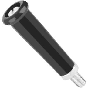 Bettomshin 1Pc Revolving Handles Screw Knobs Handgrips M10 Threaded Plastic Metal Revolving Handle Grip