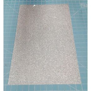 Silver Siser Glitter EasyWeed 20" x 12" (1) Sheet of Iron on Heat Transfer Vinyl