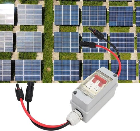 2P MCB Mini Circuit Breaker Miniature Circuit Breaker Small DC Solar PV System Circuit Breaker DC 500V 32A (with Cable and PV Connector) in Saudi Arabia