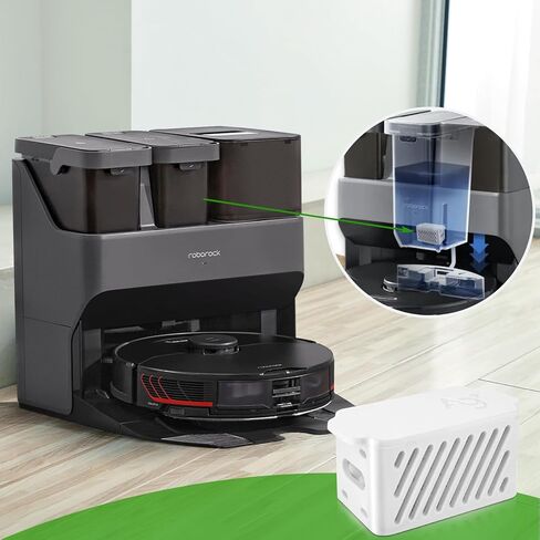 Chuancheng 2 قطعة وحدة الأيونات الفضية لـ Roborock S7maxv Ultra / S7 Pro Ultra/Q Revo / S8+/S8/S8 Pro Ultra /S8 Plus/G10S Pro / P10 /G10S Pure G20 استبدال المكنسة الكهربائية in Kuwait