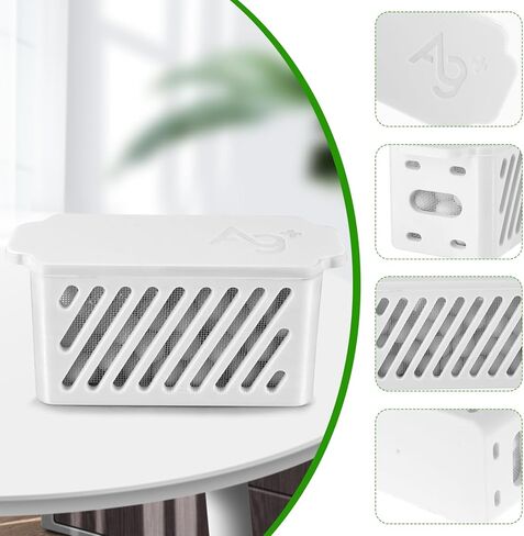 Chuancheng 2 قطعة وحدة الأيونات الفضية لـ Roborock S7maxv Ultra / S7 Pro Ultra/Q Revo / S8+/S8/S8 Pro Ultra /S8 Plus/G10S Pro / P10 /G10S Pure G20 استبدال المكنسة الكهربائية in Kuwait