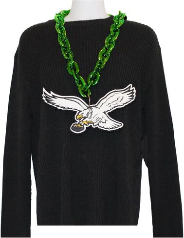 Aminco Philadelphia Eagles NFL Throwback Fan Chain, Green in Saudi Arabia