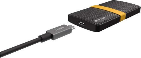 كوداك SSD X200 المحمول بسعة 128 جيجابايت مع USB-C 3.1 الجيل الثاني (10 جيجابت في الثانية) in Kuwait