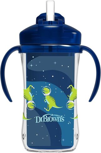 Dr. Brown's Milestones Straw Cup Replacement Kit, for 10 oz/300 mL Insulated Straw Cups, BPA Free, 12m+ in Saudi Arabia