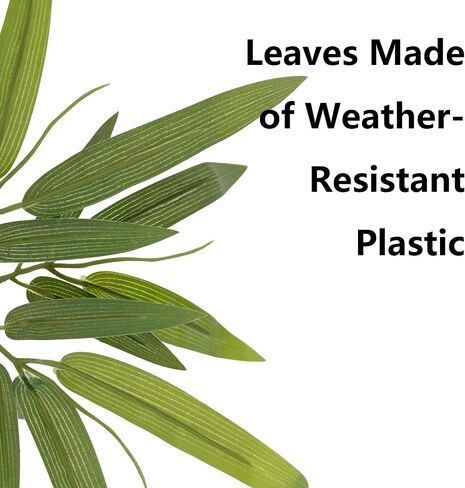 شجرة اللبخ الاصطناعية SOFTFLAM بطول 5 أقدام، نبات صناعي بسيقان و708 أوراق، مثالي للديكور الداخلي للمنزل والمكتب in Kuwait