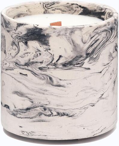 Generic Handcrafted Soy Candle in a Plaster Cup with Forest Cone Fragrance in Saudi Arabia