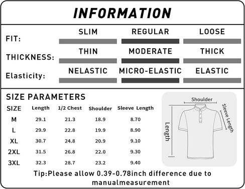 V VALANCH 3 Pack Polo Shirts for Men Short Sleeve Golf Tennis Work Summer Moisture Wicking Shirts in Saudi Arabia