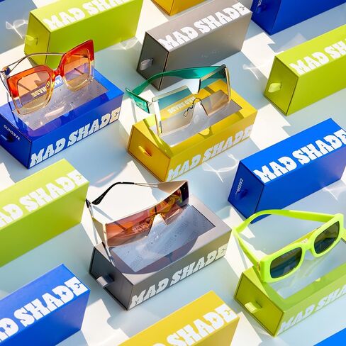 نظارات شمسية Mad Shade للنساء والرجال، UV400، ظلال عصرية in Kuwait