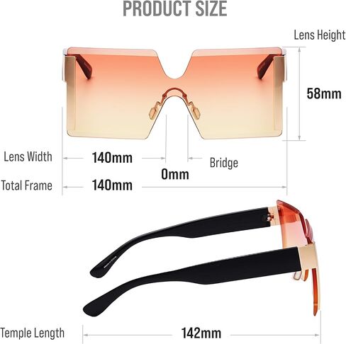 نظارات شمسية Mad Shade للنساء والرجال، UV400، ظلال عصرية in Kuwait