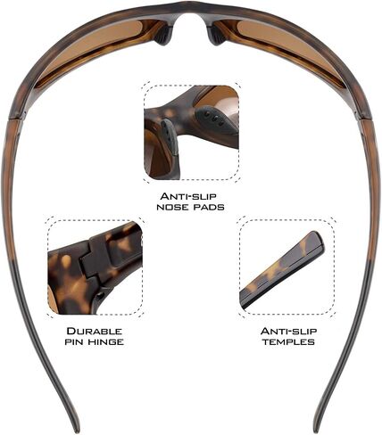 KastKing Seneca Polarized Sport Sunglasses for Men and Women, Ideal for Driving Fishing Cycling and Running,UV Protection in Saudi Arabia