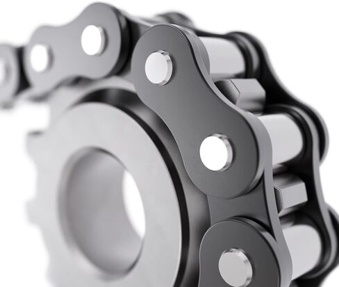 HARFINGTON B Type Roller Chain Sprocket 10 Teeth 8mm Bore Stainless Steel Motor Drive Gear for Chain DIN/ISO No. 04C-1 and ANSI No. #25 in Saudi Arabia