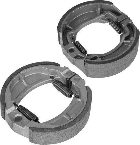 Front Rear Brake Shoes for Kawasaki KLX 110 2002-2022, 110L 2010-2021, for Suzuki DR-Z 110K 2003 2004 2005 41048-1141 41048-1083 - 2 Set in Saudi Arabia