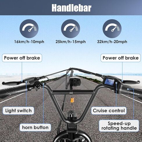 سكوتر كهربائي كاروما بيك 819 واط مع مقعد، بطارية 375 واط في الساعة، نطاق 25 ميل، سرعة قصوى 20 ميل في الساعة، إطار 14 بوصة، مقعد ممتص للصدمات، سكوتر كهربائي قابل للطي للبالغين، دراجة كهربائية للتنقل in Kuwait