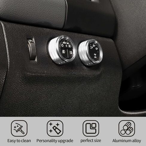 JWWY for Colorado Radio AC Knobs Air Conditioner Switch Button for 2014-2023+ Chevrolet Colorado, Center Console 4WD Switch Knob for GMC Chevy Colorado GMC Canyon Accessories Aluminum Alloy Blue in Saudi Arabia