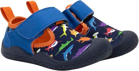 Robeez Baby Boys Slip Resistant Neoprene Water Shoes for Summer, Beach, Pool, Jawsome, 2.5 Years in Saudi Arabia