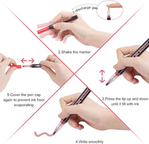 مجموعة أقلام تحديد لامعة مكونة من 12 لونًا من ستيفورد، خط مزدوج، مجموعة أقلام معدنية علامات مخططة للأطفال الذين تتراوح أعمارهم بين 8 و12 عامًا، مجموعة أقلام لامعة لامعة لتحية عيد الميلاد، والحرف الفنية اليدوية، وحجز القصاصات in Kuwait