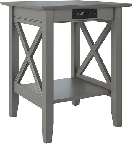 AFI Lexi Printer Stand with Charger Grey in Kuwait