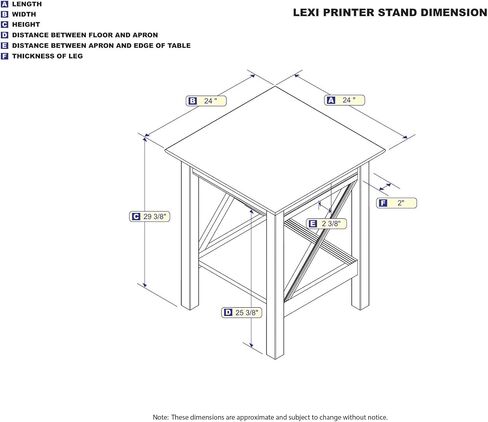 AFI Lexi Printer Stand with Charger Grey in Kuwait