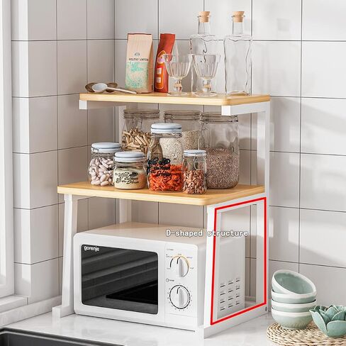 Furist Desktop Printer Stand with Storage, 3-Tier Multifunctional Stand for Printer Scanner, Book Shelf Printer Stand Tables for Small Space(Natural Colour) in Saudi Arabia