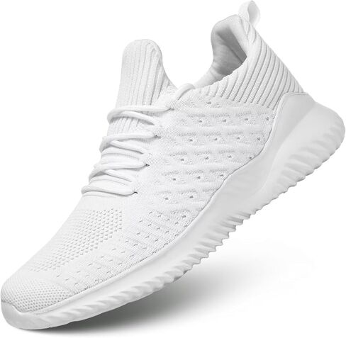 KELUOE Mens Slip On Walking Shoes Lightweight Breathable Non Slip Running Shoes Comfortable Fashion Sneakers Workout Casual Sports in Saudi Arabia