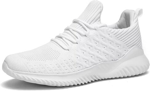 KELUOE Mens Slip On Walking Shoes Lightweight Breathable Non Slip Running Shoes Comfortable Fashion Sneakers Workout Casual Sports in Saudi Arabia