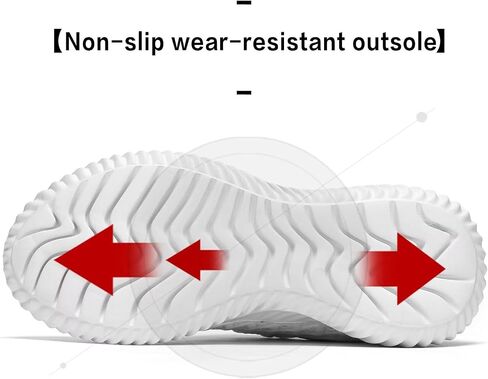 KELUOE Mens Slip On Walking Shoes Lightweight Breathable Non Slip Running Shoes Comfortable Fashion Sneakers Workout Casual Sports in Saudi Arabia