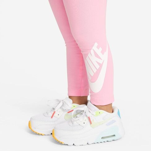 Nike Kids Baby Girl's Sportswear Leg A See Leggings (Toddler) Pink in Saudi Arabia