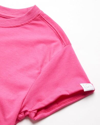 bebe Girls' Active Short Set - 2 Piece Athletic Performance Short - Oversized T-Shirt -Summer Outfit for Girls (7-12) in Saudi Arabia