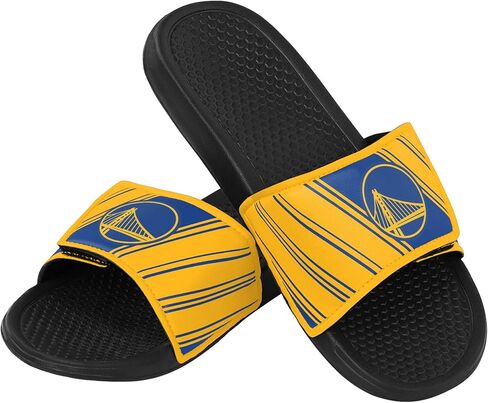 FOCO mens Nba Team Logo Shower Sport Legacy Slide Flip Flop Sandals in Saudi Arabia