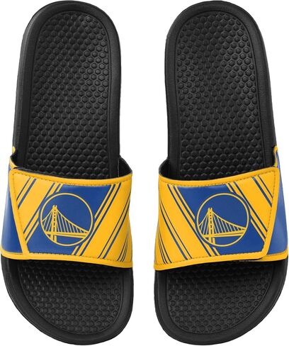 FOCO mens Nba Team Logo Shower Sport Legacy Slide Flip Flop Sandals in Saudi Arabia