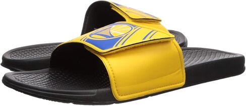FOCO mens Nba Team Logo Shower Sport Legacy Slide Flip Flop Sandals in Saudi Arabia