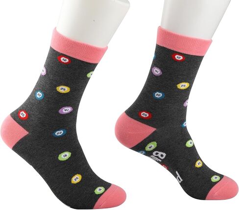 جوارب G2TUP Bingo Socks Bingo Lover Novelty Socks يرجى أن تكون هادئًا أنا ألعب جوارب Bingo هدايا Bingo (جوارب Bingo) in Saudi Arabia