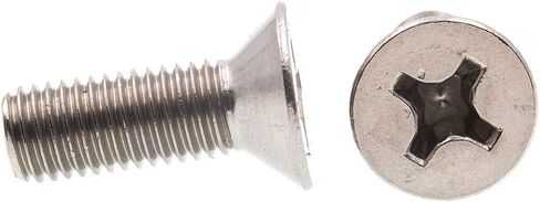 Prime-Line 9001707 Machine Screws, Flat Head, Phillips Drive, 1/4 in-28 X 3/4 in (10 Pack) in Saudi Arabia