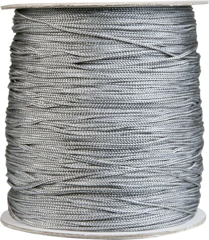 بكرة شال بشراشيب - 1800 قدم - فضي in Kuwait