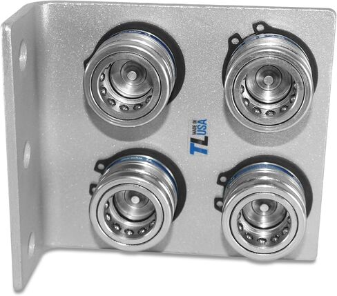 TL39B-4 1/2 '' NPT Ag قارنات التوصيل الهيدروليكية للدفع/السحب مع دعامة تثبيت قابلة للفصل - أداة توصيل هيدروليكية سريعة التحرير in Kuwait