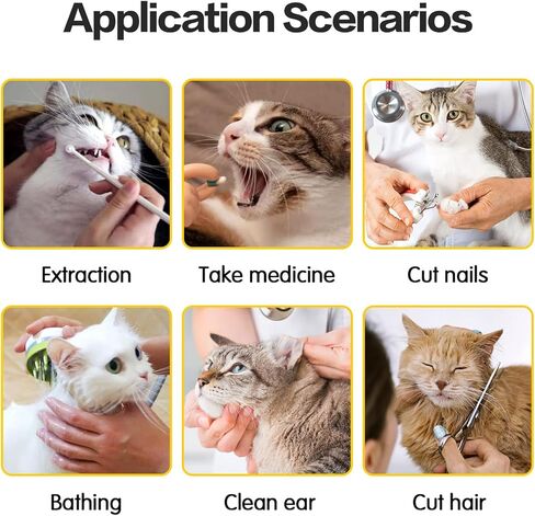 Cat Backpack Pet Out Bag Portable Cat with Puppet Cat Bag Open Zipper Bag, Let The Cat Get More Company, Oxford Cloth, with Elastic Pocket - Black in Kuwait