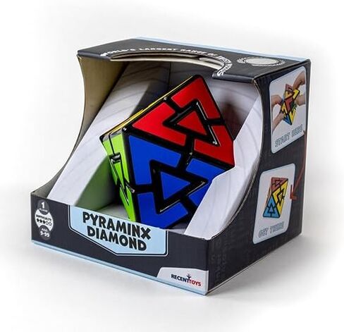 Meffert's Pyraminx Diamond - التحفيز الذهني الماسي المتقدم الأصلي المناسب للسفر من الألعاب الحديثة للأعمار من 9 سنوات - للبالغين in Saudi Arabia