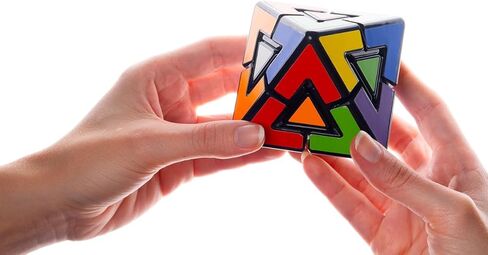 Meffert's Pyraminx Diamond - التحفيز الذهني الماسي المتقدم الأصلي المناسب للسفر من الألعاب الحديثة للأعمار من 9 سنوات - للبالغين in Saudi Arabia
