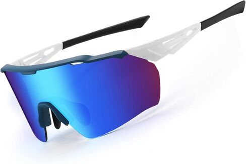 DUCO الدراجات النظارات الشمسية للرجال النساء نظارات شمسية رياضية الأشعة فوق البنفسجية 400 حماية TR90 البيسبول القيادة الصيد نظارات شمسية 0038 in Kuwait